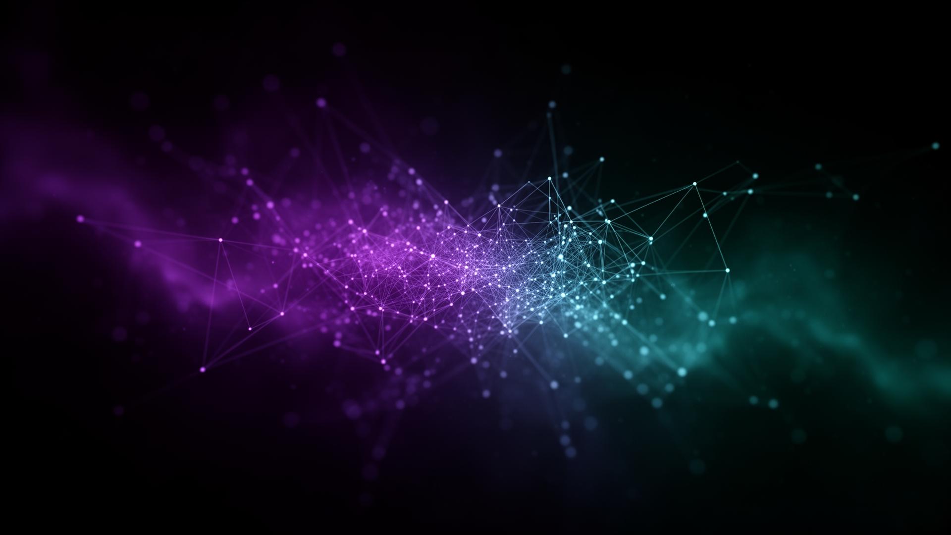 AI neural network visualization